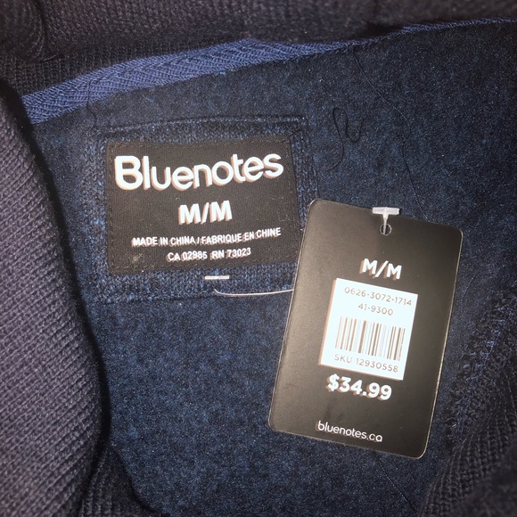 BLUENOTES | MENS BLUE SWEATER: Size “M” - Picture 8 of 12